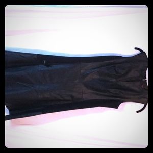 G.I.L.I. Size 4 black leather dress